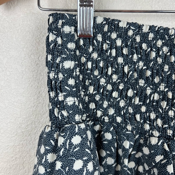 SUGAR + LIPS Moonage Floral Smocked Ruffle Mini Skirt - Picture 5 of 7